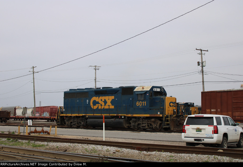 CSXT 6011 at CSX’s Sibert Yard 